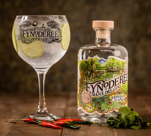 Pair of Fynoderee Distillery Gin Glasses