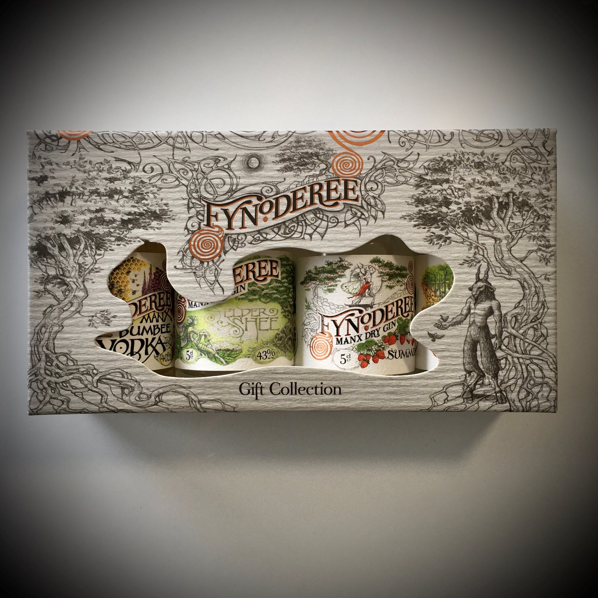 Fynoderee 'Taste of Fyn' Gift Set (4 x 5cl) - Vodka, Elder Shee, Summer & Chai