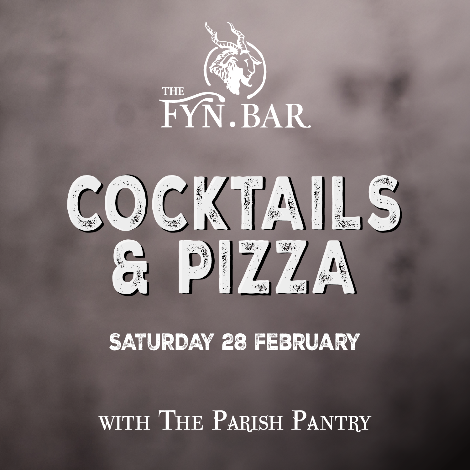 Cocktails & Pizza - 28 Feb 2026