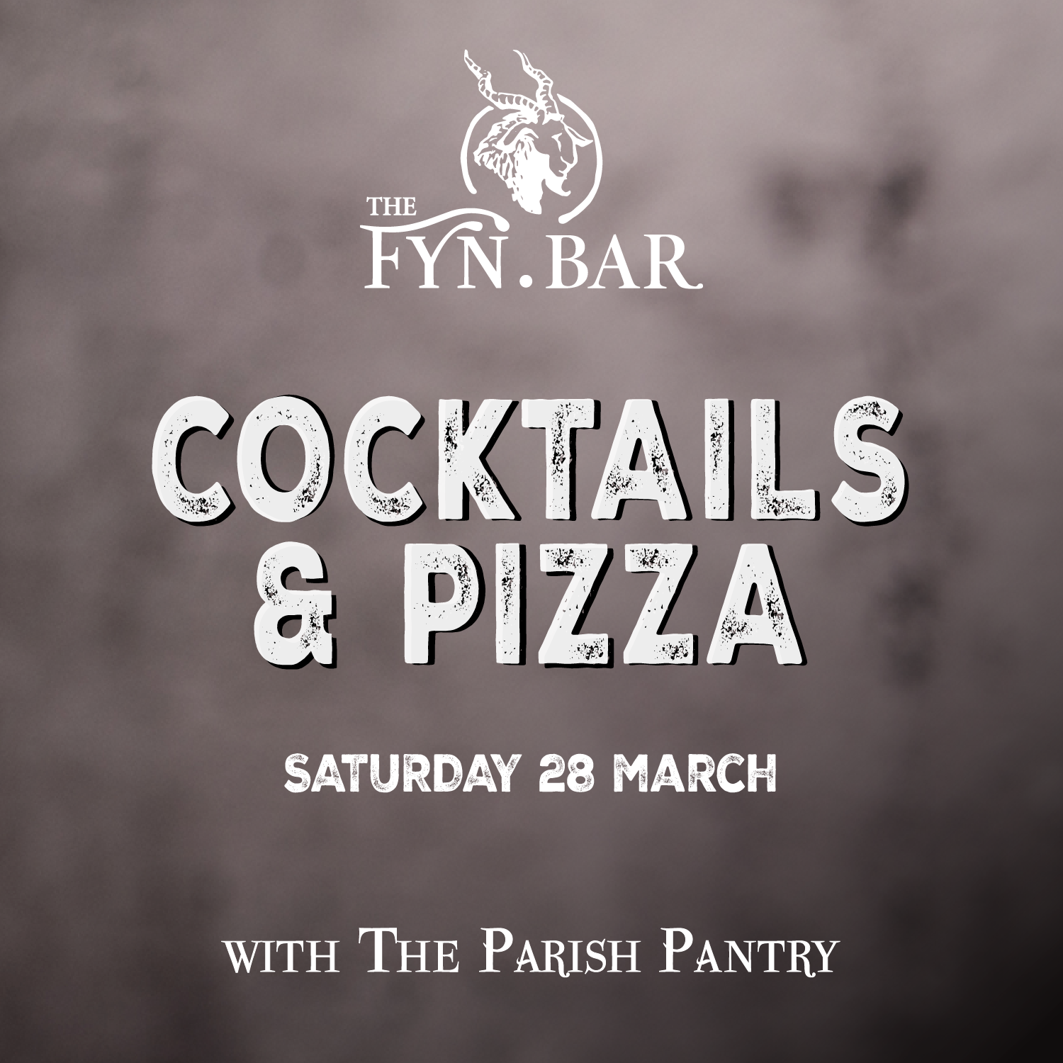 Cocktails & Pizza - 28 Mar 2026