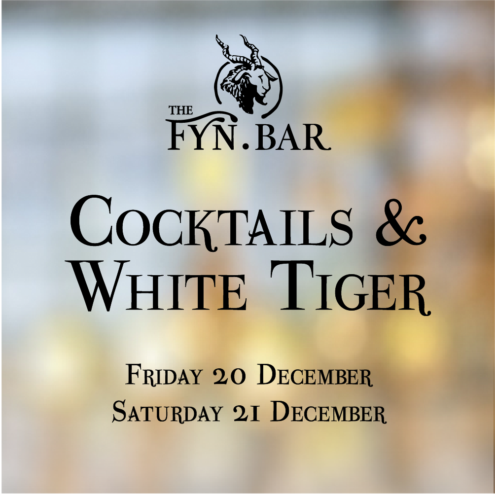 Cocktails & White Tiger  - 20 & 21 Dec 2025