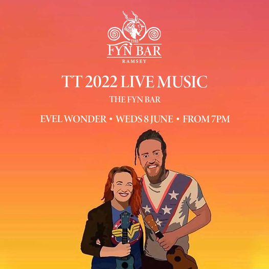 Wednesday 8th June, 7pm - 10pm: Evel Wonder (Jo and Juan Callister) at The Fyn Bar