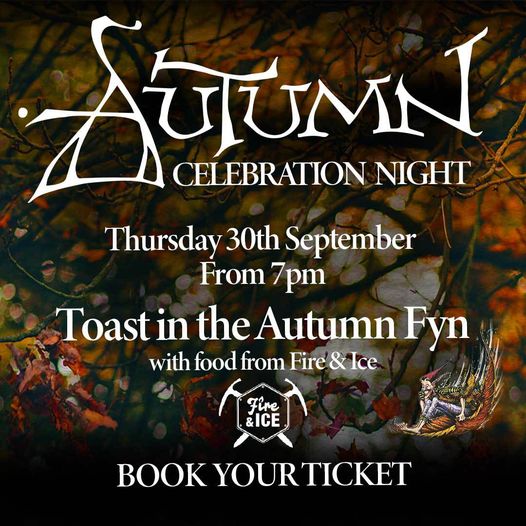 Autumn Celebration Night - Thursday 30th September - SOLD OUT!