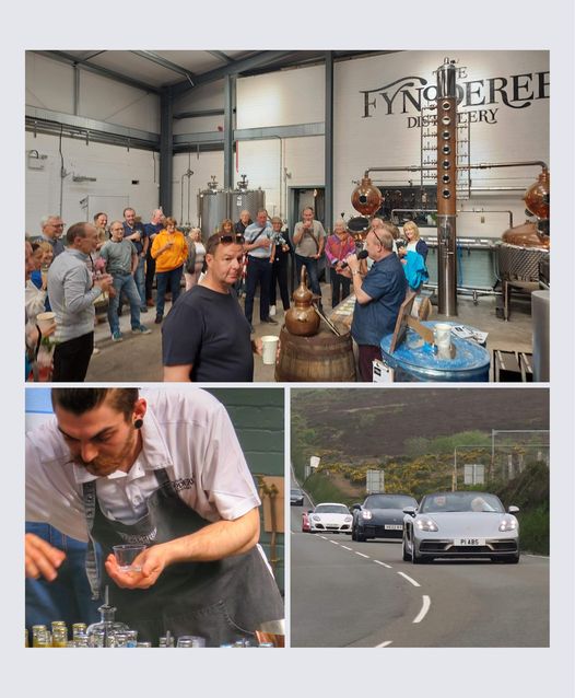 Porsche Club Great Britain Tour of The Fynoderee Distillery