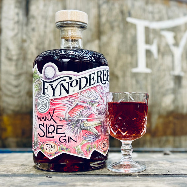Fynoderee Manx Sloe Gin < Isle of Man, British Isles - The
