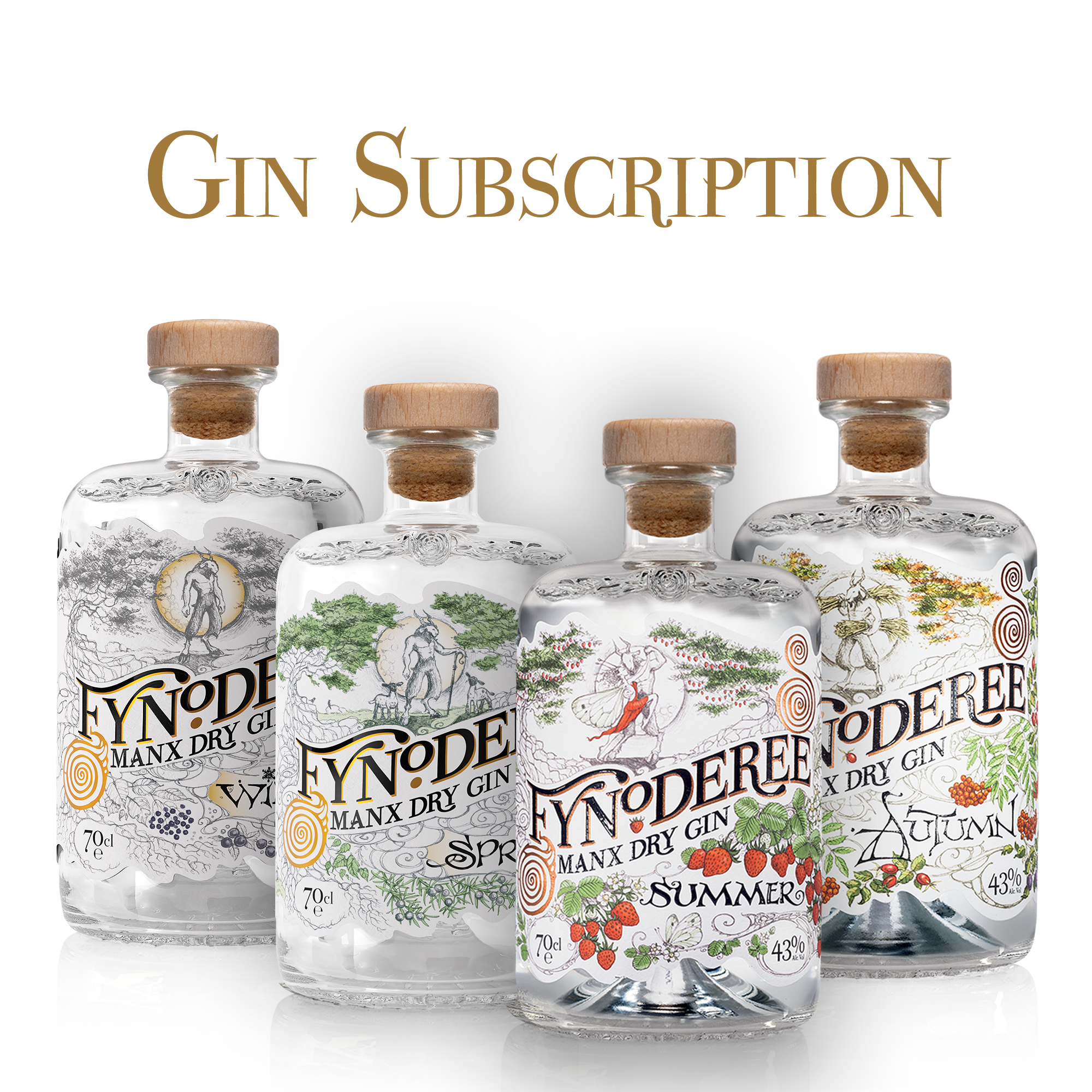 Four Seasons Gin Subscription (4 x 70cl)