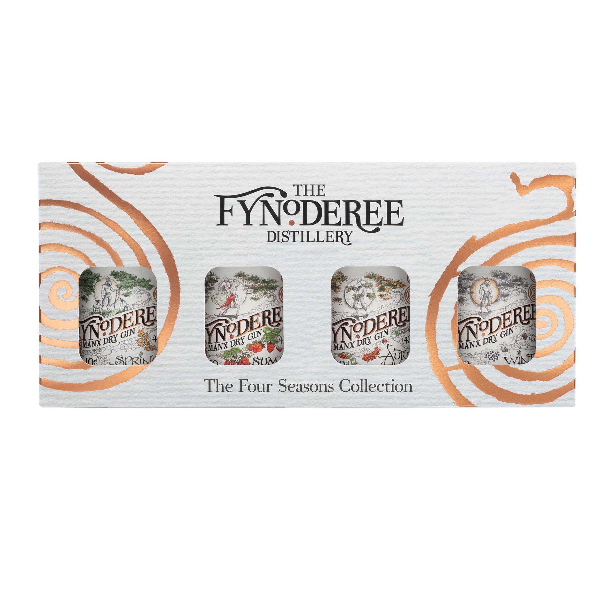 Fynoderee 'Four Seasons' Gin Gift Set (4 x 10cl)