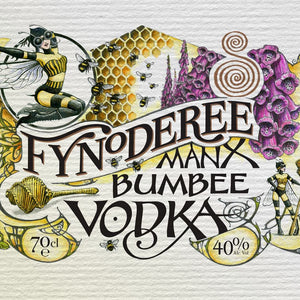 Fynoderee Manx Bumbee Vodka
